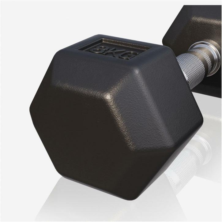 Mancuerna Hexagonal 2 - 50 kg - Gorilla Sports ES