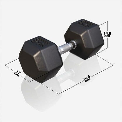 Mancuerna Hexagonal 2 - 50 kg - Gorilla Sports ES