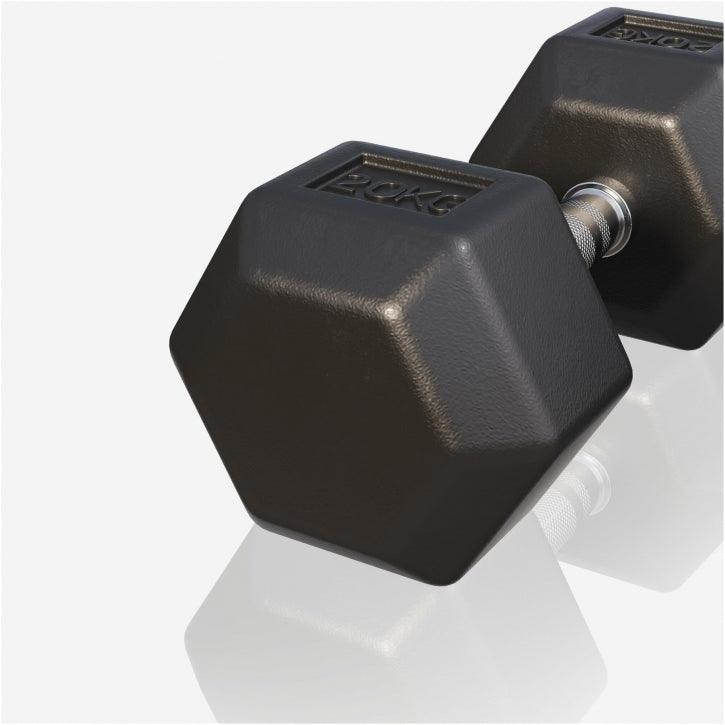 Mancuerna Hexagonal 2 - 50 kg - Gorilla Sports ES