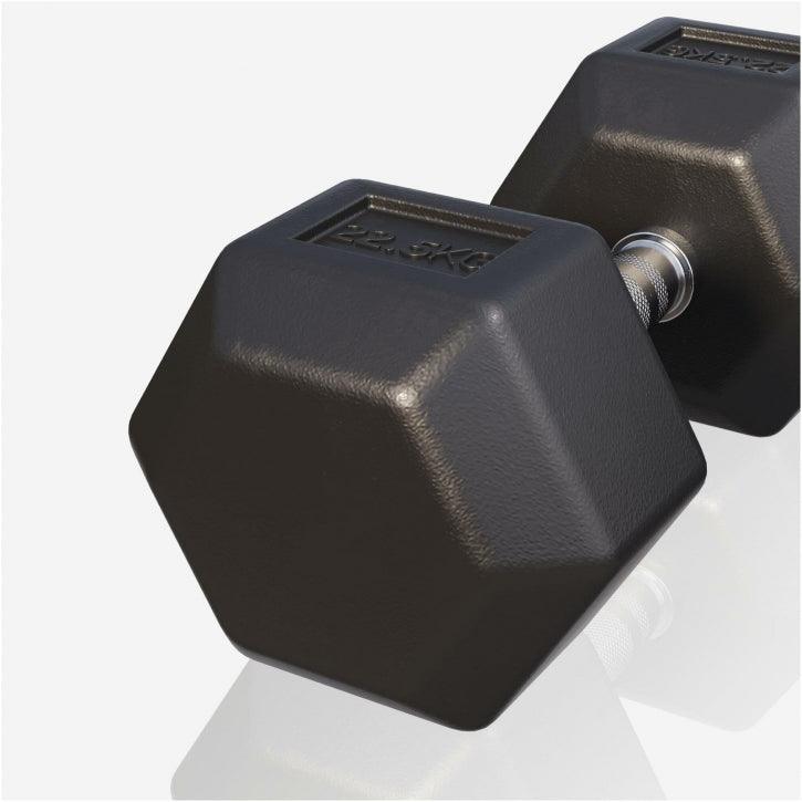 Mancuerna Hexagonal 2 - 50 kg - Gorilla Sports ES