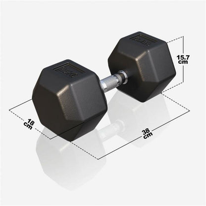 Mancuerna Hexagonal 2 - 50 kg - Gorilla Sports ES