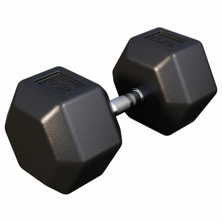 Mancuerna Hexagonal 2 - 50 kg - Gorilla Sports ES