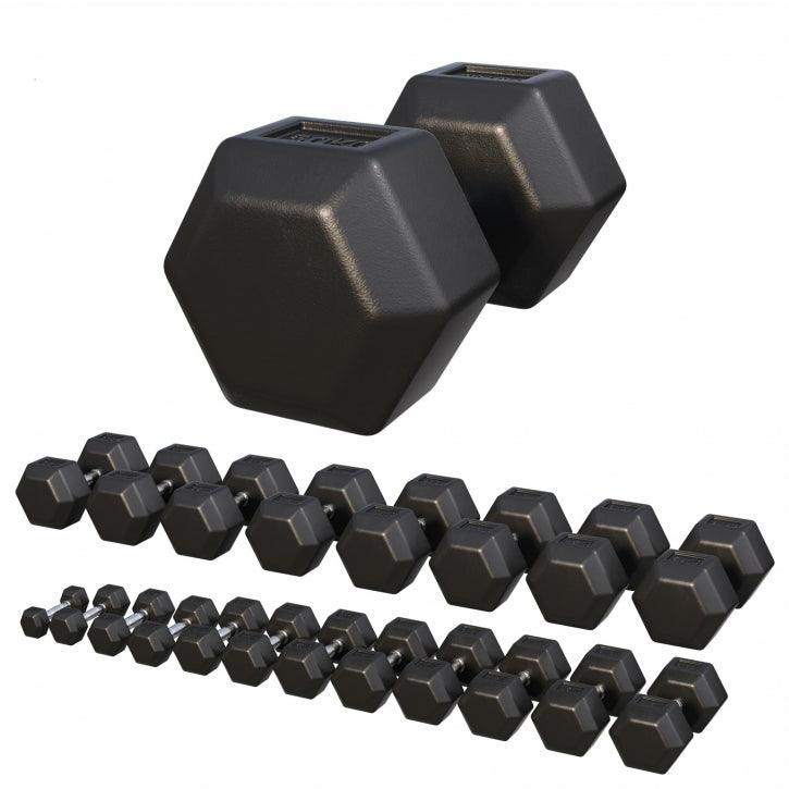 Mancuerna Hexagonal 2 - 50 kg - Gorilla Sports ES
