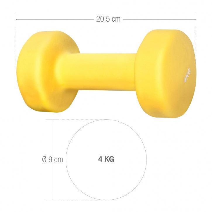 Mancuernas de Neopreno 1 - 10 kg - Gorilla Sports ES