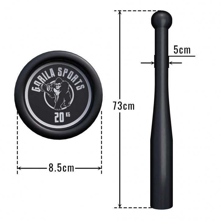 Clubell 2 - 20 kg - Gorilla Sports ES