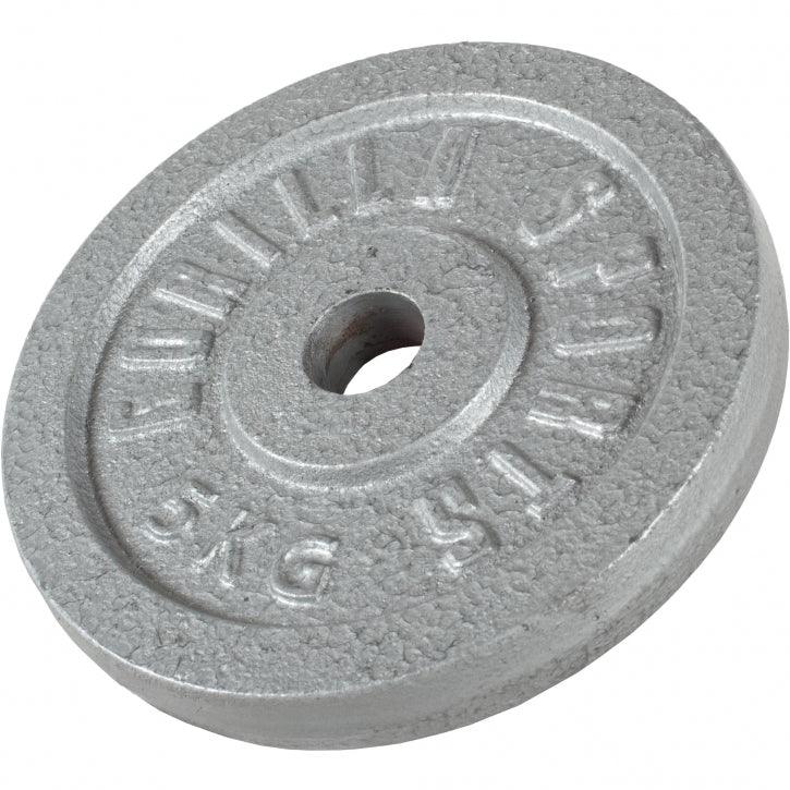 Disco de Pesas de Hierro Fundido 0,5 - 30 kg - Gorilla Sports ES