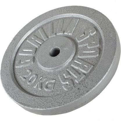 Disco de Pesas de Hierro Fundido 0,5 - 30 kg - Gorilla Sports ES