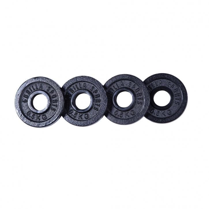 Disco de Pesas de Hierro Fundido 0,5 - 30 kg - Gorilla Sports ES