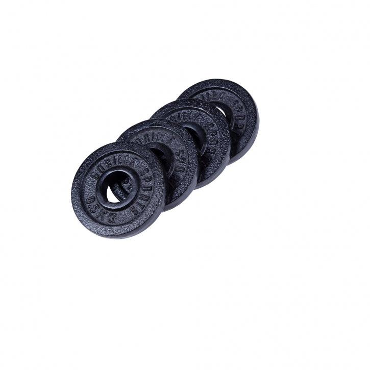 Disco de Pesas de Hierro Fundido 0,5 - 30 kg - Gorilla Sports ES