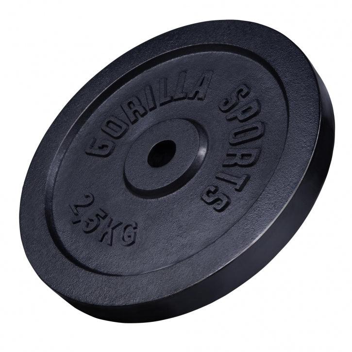 Disco de Pesas de Hierro Fundido 0,5 - 30 kg - Gorilla Sports ES