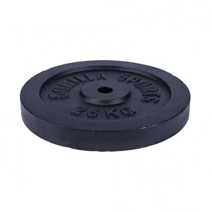 Disco de Pesas de Hierro Fundido 0,5 - 30 kg - Gorilla Sports ES