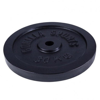 Disco de Pesas de Hierro Fundido 0,5 - 30 kg - Gorilla Sports ES