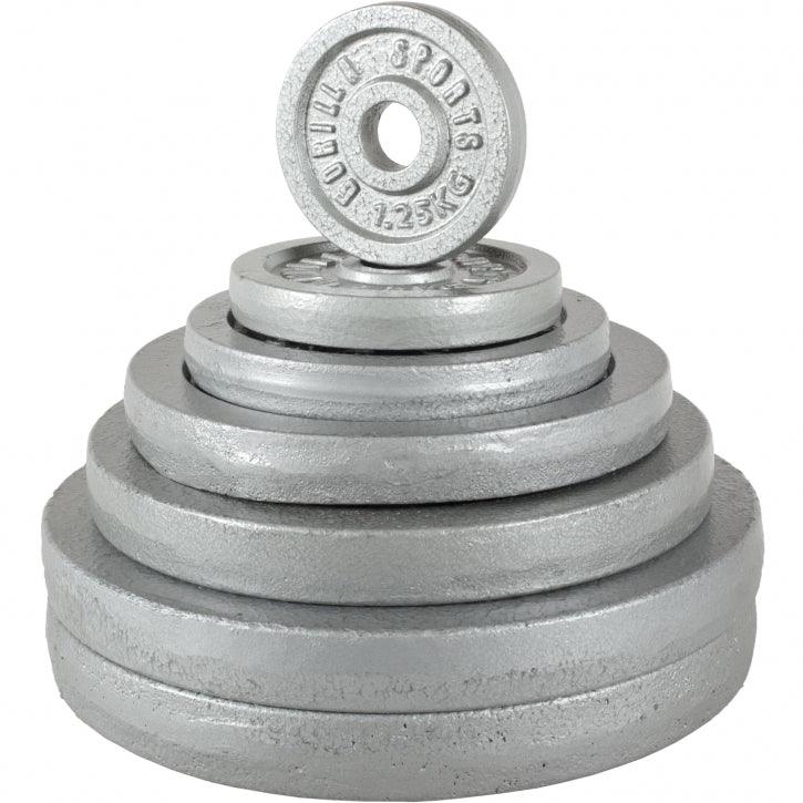 Disco de Pesas de Hierro Fundido 0,5 - 30 kg - Gorilla Sports ES