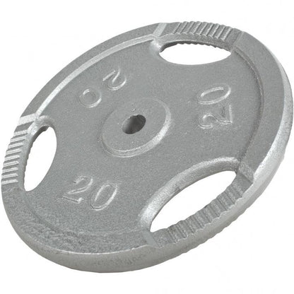 Juego de Disco de Pesas con Agarre 0,5 kg - 20 kg - Gorilla Sports ES