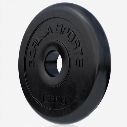Disco de Pesas de Goma 1 - 25 kg - Gorilla Sports ES