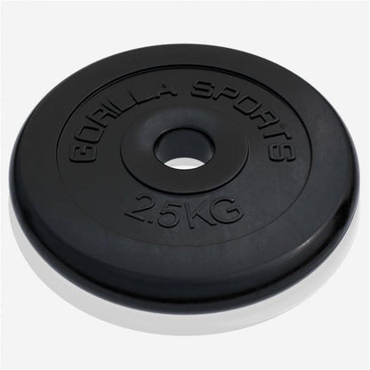 Disco de Pesas de Goma 1 - 25 kg - Gorilla Sports ES