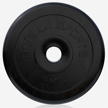 Disco de Pesas de Goma 1 - 25 kg - Gorilla Sports ES