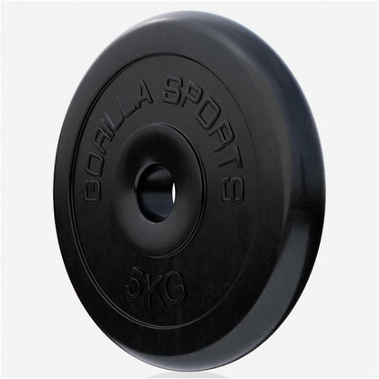 Disco de Pesas de Goma 1 - 25 kg - Gorilla Sports ES