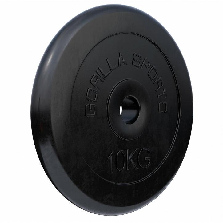 Disco de Pesas de Goma 1 - 25 kg - Gorilla Sports ES