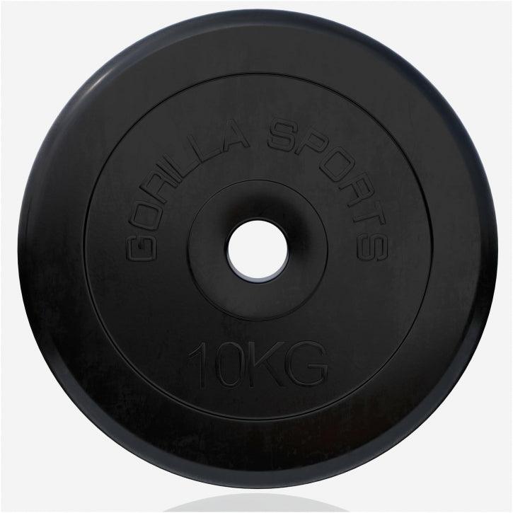 Disco de Pesas de Goma 1 - 25 kg - Gorilla Sports ES