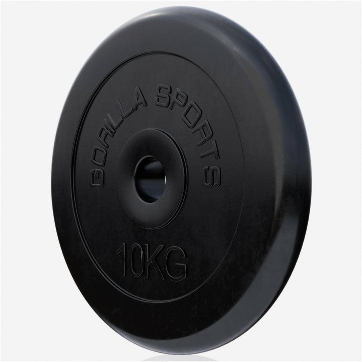 Disco de Pesas de Goma 1 - 25 kg - Gorilla Sports ES