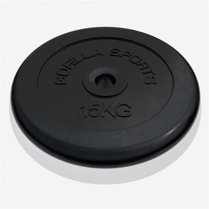 Disco de Pesas de Goma 1 - 25 kg - Gorilla Sports ES