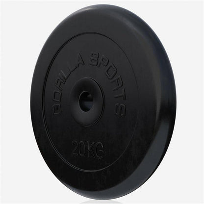 Disco de Pesas de Goma 1 - 25 kg - Gorilla Sports ES