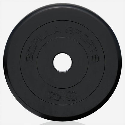 Disco de Pesas de Goma 1 - 25 kg - Gorilla Sports ES