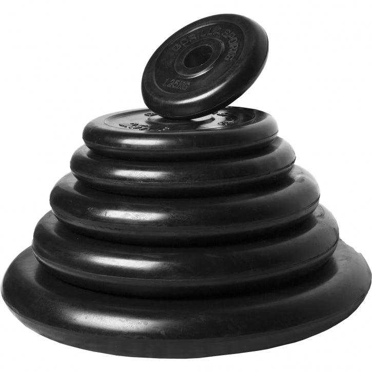 Set de Curl Z y Discos de Pesas de Goma - Gorilla Sports ES