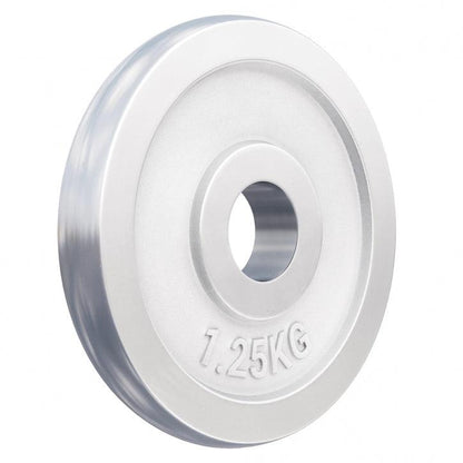 Disco de Pesas de Hierro Fundido Cromado 0,5 - 30 kg - Gorilla Sports ES