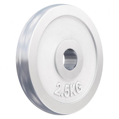 Disco de Pesas de Hierro Fundido Cromado 0,5 - 30 kg - Gorilla Sports ES