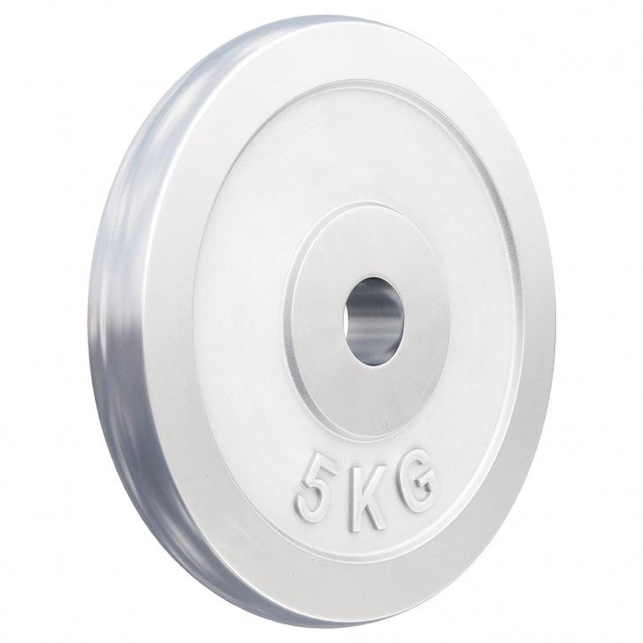 Disco de Pesas de Hierro Fundido Cromado 0,5 - 30 kg - Gorilla Sports ES