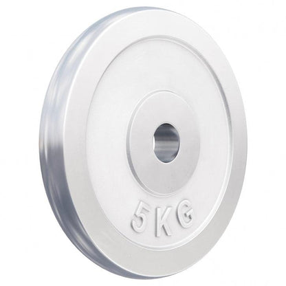 Disco de Pesas de Hierro Fundido Cromado 0,5 - 30 kg - Gorilla Sports ES