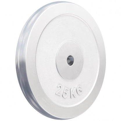 Disco de Pesas de Hierro Fundido Cromado 0,5 - 30 kg - Gorilla Sports ES