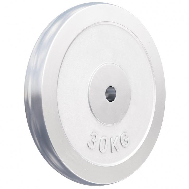 Disco de Pesas de Hierro Fundido Cromado 0,5 - 30 kg - Gorilla Sports ES