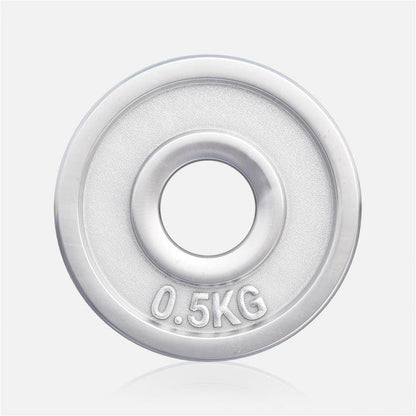 Disco de Pesas de Hierro Fundido Cromado 0,5 - 30 kg - Gorilla Sports ES