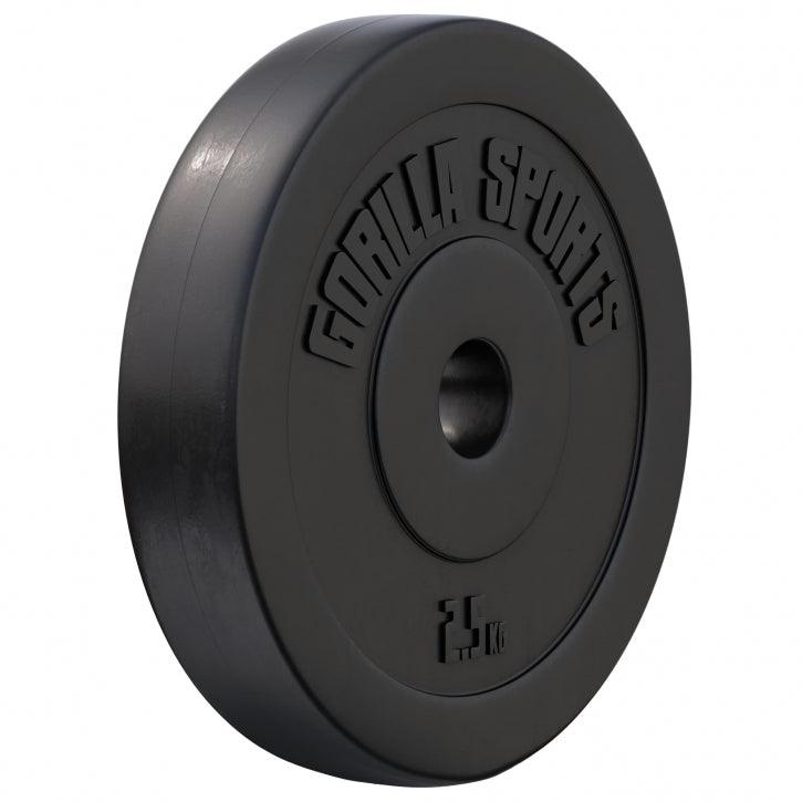 Disco de Pesas de Plástico 1,25 - 15 kg - Gorilla Sports ES