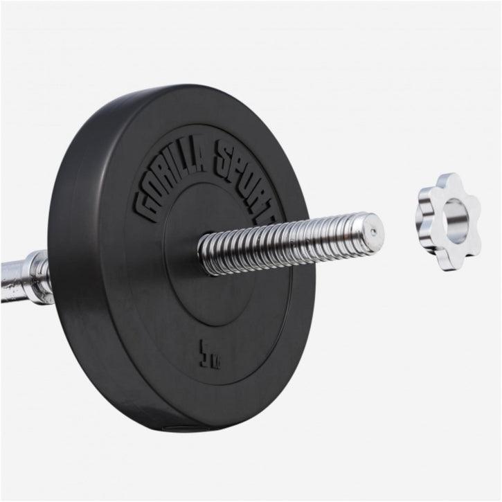 Disco de Pesas de Plástico 1,25 - 15 kg - Gorilla Sports ES
