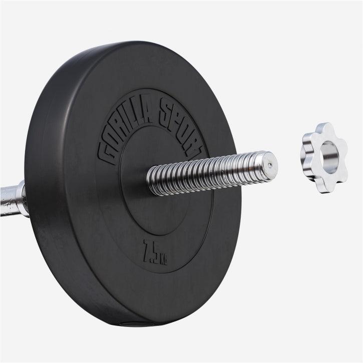 Disco de Pesas de Plástico 1,25 - 15 kg - Gorilla Sports ES