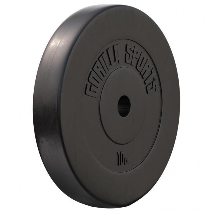 Disco de Pesas de Plástico 1,25 - 15 kg - Gorilla Sports ES