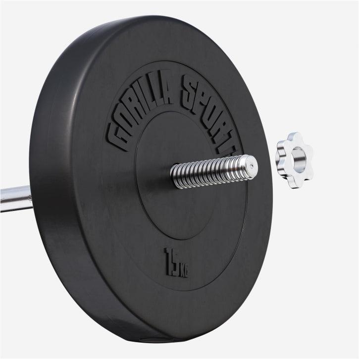 Disco de Pesas de Plástico 1,25 - 15 kg - Gorilla Sports ES