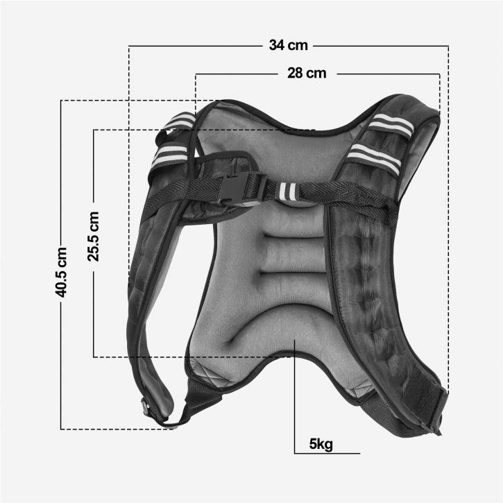 Chaleco Lastrado X-Style 5 - 10 kg - Gorilla Sports ES
