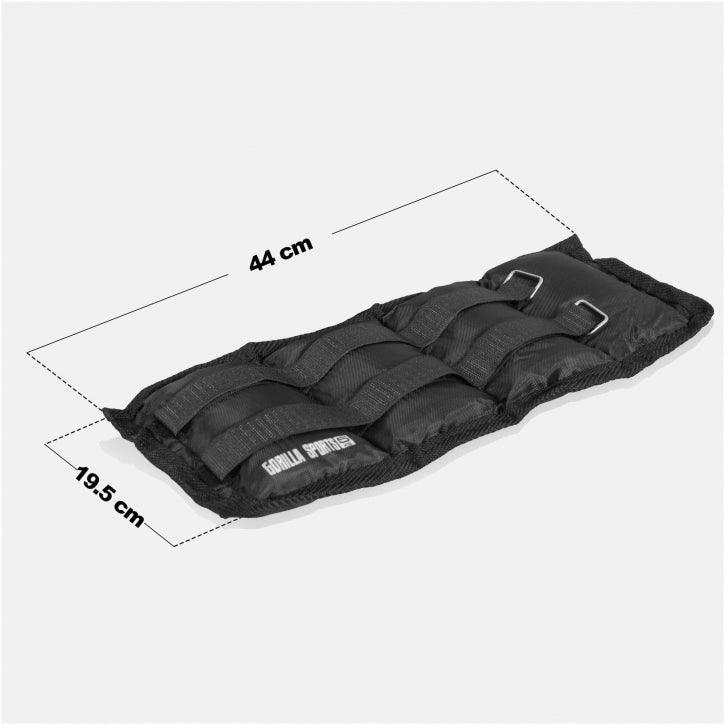 Pesas de Muñeca y Tobillo 1 - 10 kg - Gorilla Sports ES