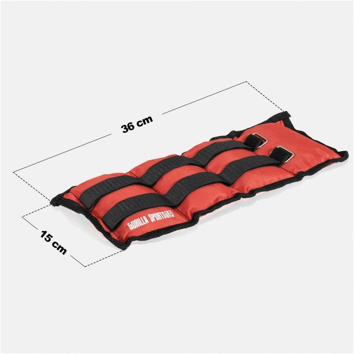 Pesas de Muñeca y Tobillo 1 - 10 kg - Gorilla Sports ES
