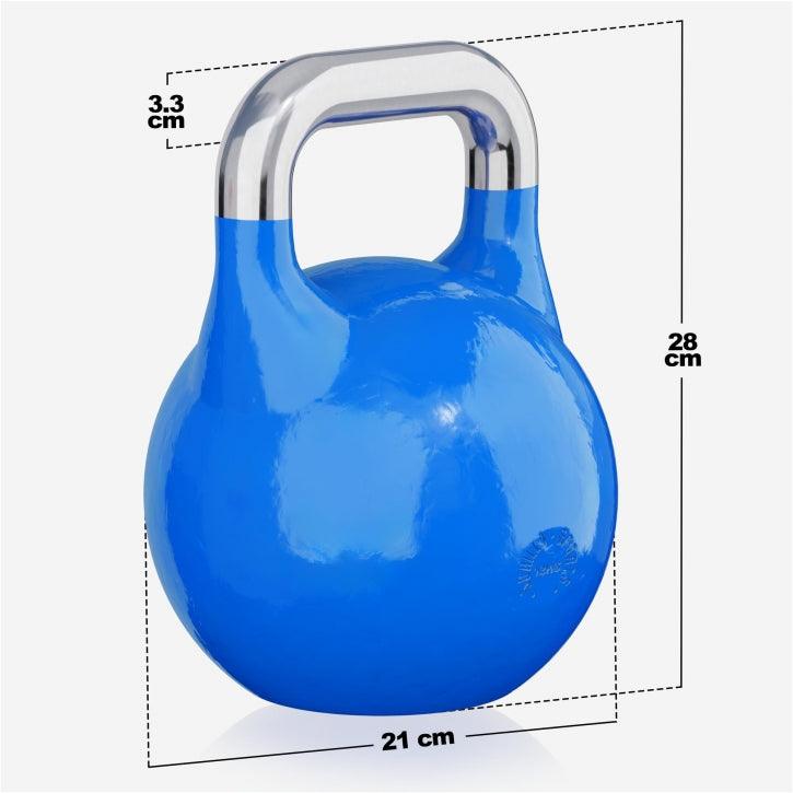 Kettlebell de Competición 8 - 36 kg - Gorilla Sports ES