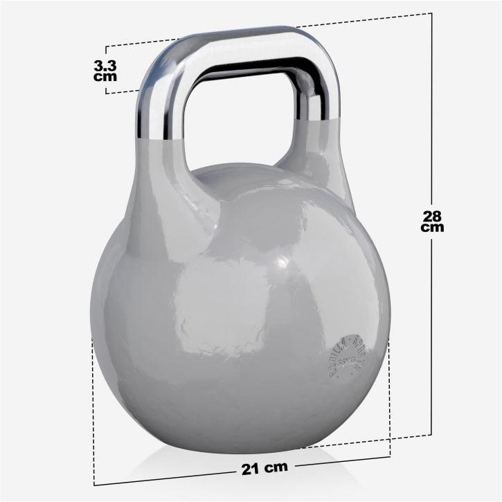 Kettlebell de Competición 8 - 36 kg - Gorilla Sports ES