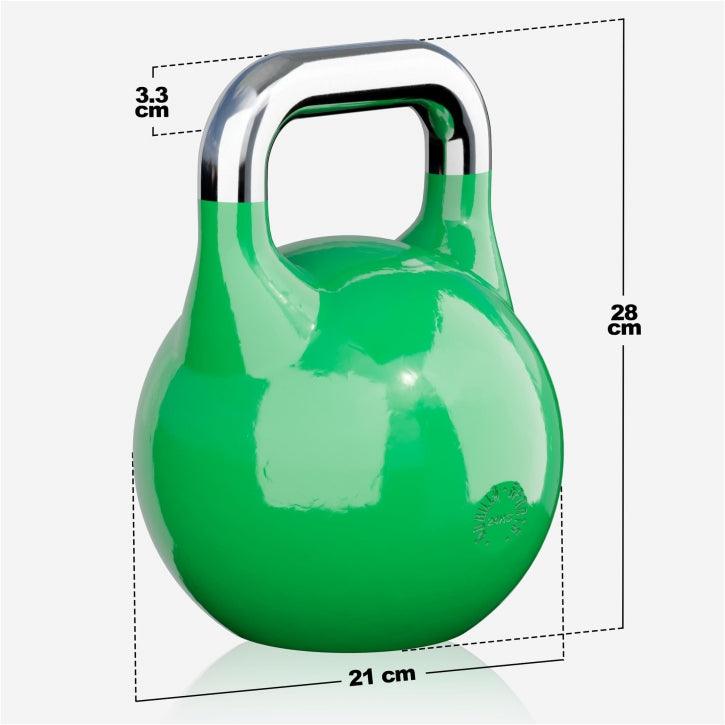 Kettlebell de Competición 8 - 36 kg - Gorilla Sports ES