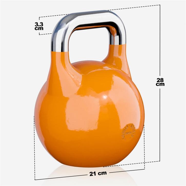 Kettlebell de Competición 8 - 36 kg - Gorilla Sports ES