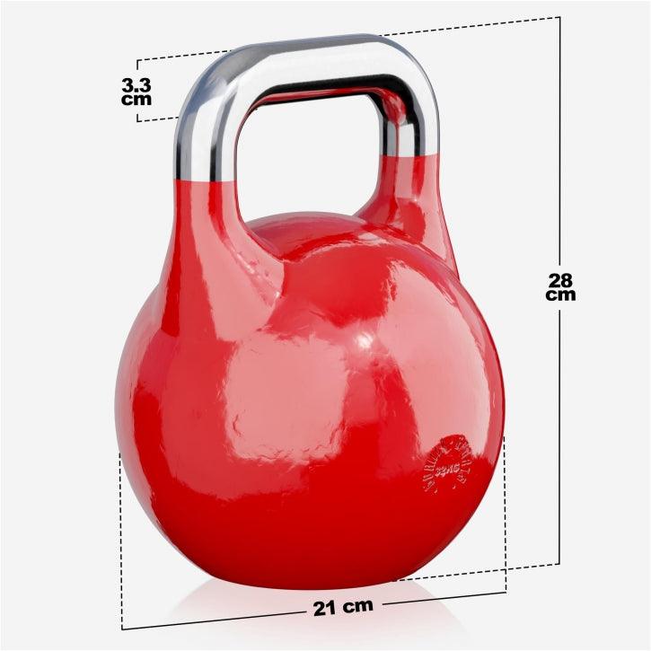 Kettlebell de Competición 8 - 36 kg - Gorilla Sports ES