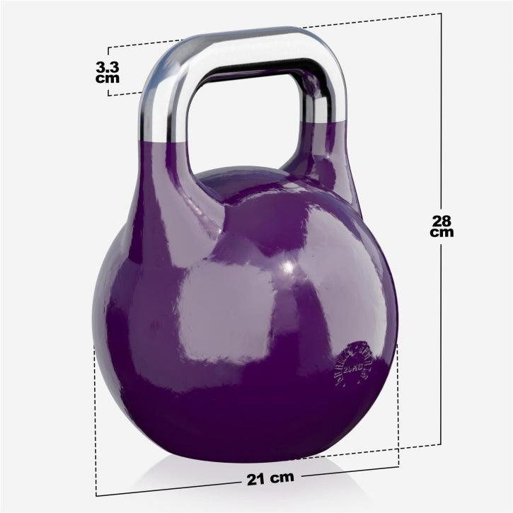 Kettlebell de Competición 8 - 36 kg - Gorilla Sports ES
